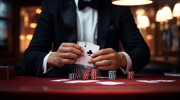 Studio European Roulette langsung dengan dealer profesional Dealer profesional dengan roda European Roulette di studio dana100