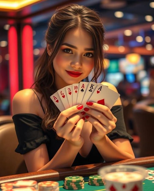Permainan live blackjack Pragmatic Play di studio dana100